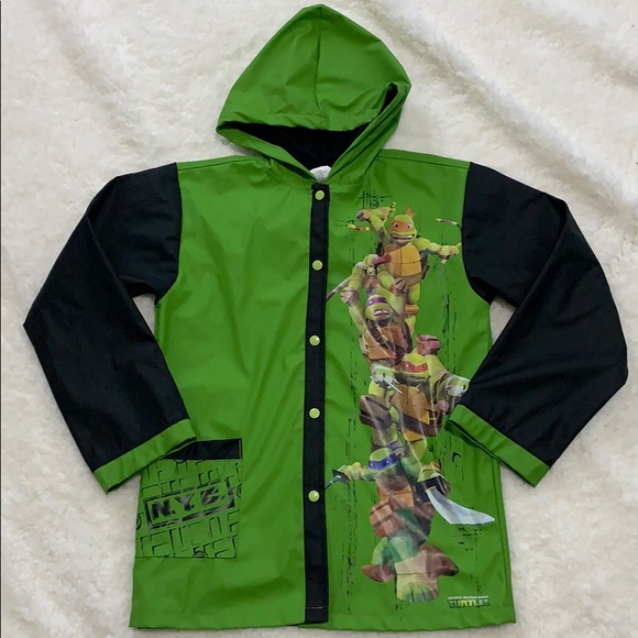Nickelodeon Other - Boy TMNT Rain Jacket Size M/L